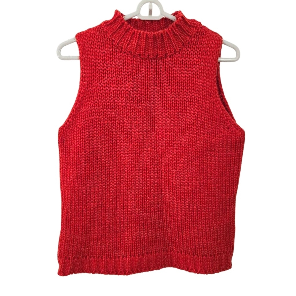 Paul Harris Design Sleeveless Knit Sweater